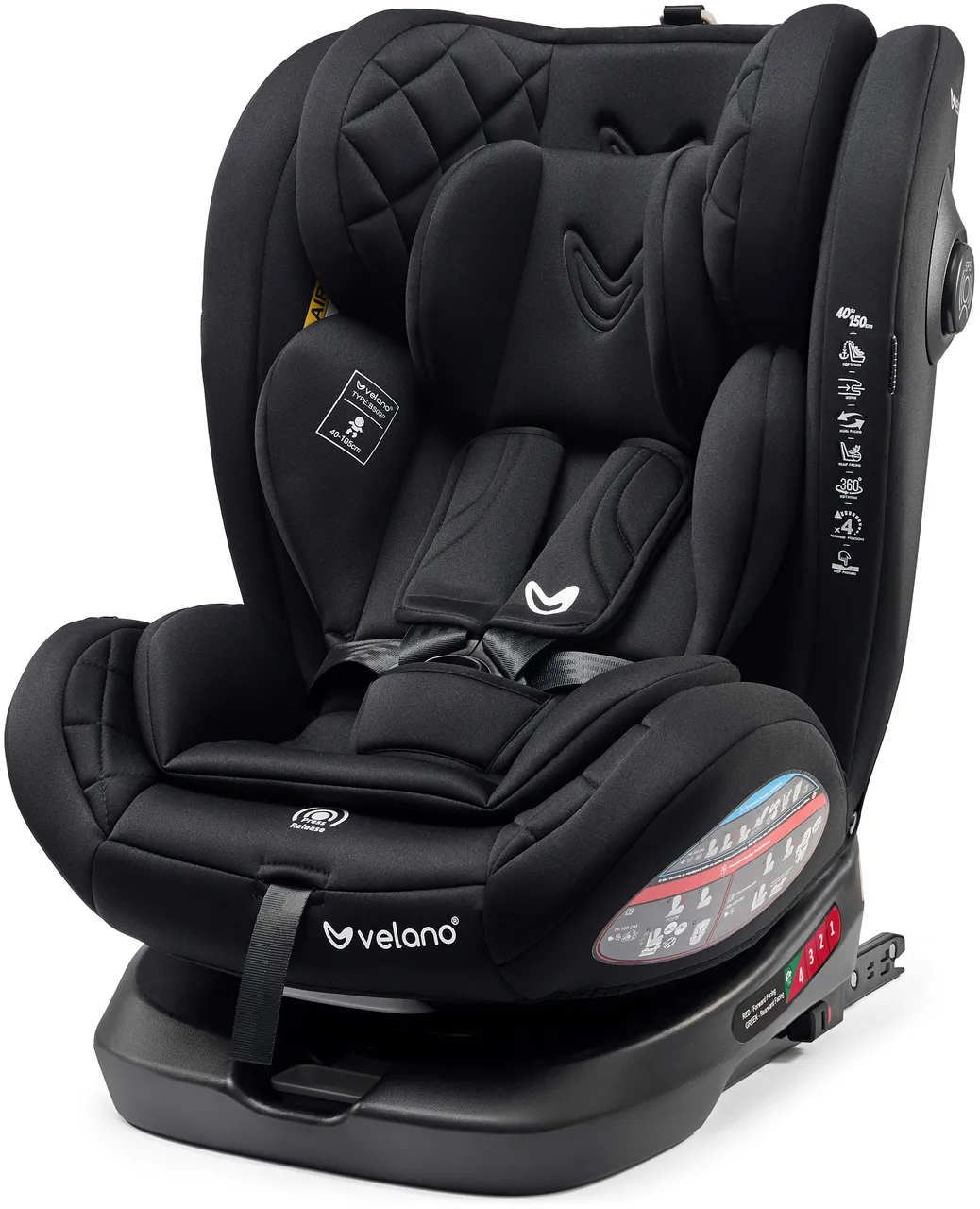 VELANO Aura 360° — Чорний